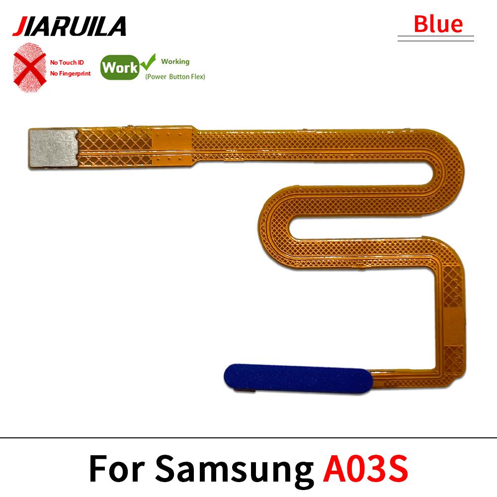 Home Side Power Button Touch ID fingerprint Finger Sensor Scanner Flex Cable For Samsung A11S A11 1G A11 1G