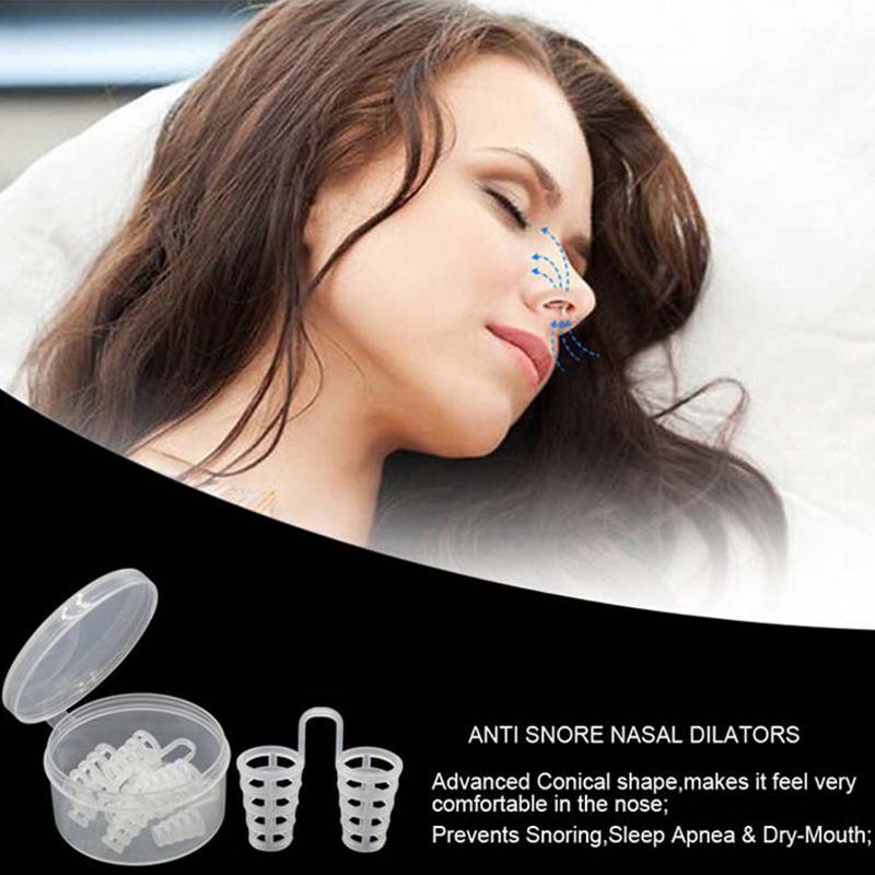 Mini Anti Snore Nasal Dilators Breathe-easy Stop Snoring Cones Congestion Aid Sleeping Aid Equipment Stop Snoring Nasal Dilators