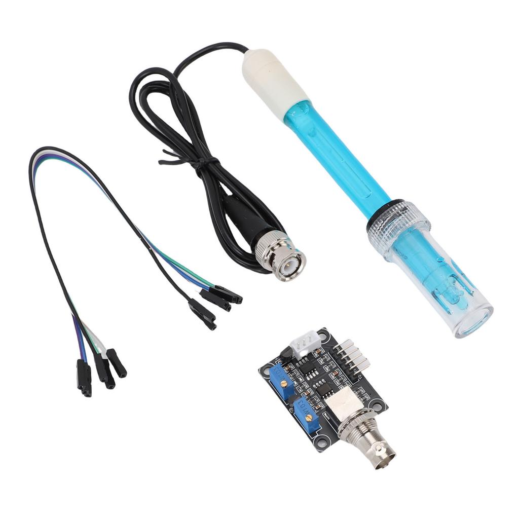 PH Module Probe Kit Fast Response 0 100 Celsius 0 14 PH Detect Sensor Module and Electrode Probe