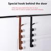 4pc Bedroom Door Hanger Clothes Hanging Rack Over The Door Plastic Home Storage Organization Hooks, Purse Holder For Bags Rails