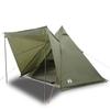 Tipi Family Tent for 6 People Olive Green Waterproof