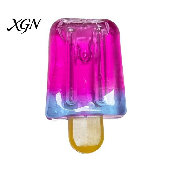 Gradient Color Ice Stick Toy Squeeze Stress Relief Simulation Cream Anxiety Lolly Sensory Hand Exercise Relaxation Tool Summer Party Gift Ball