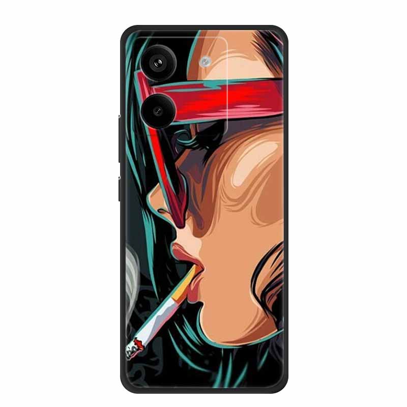For Xiaomi Poco M7 Pro 5G Case Animals Soft Silicone TPU Phone Cases Back Cover for PocoM7 Pro Protective Shockproof Cats Fundas
