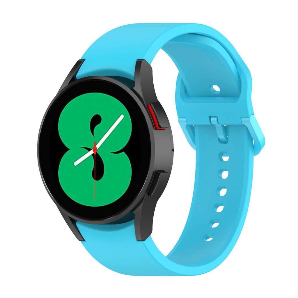 Suitable for Samsung Galaxy Watch4//5/6/7 Silicone Strap Sports Waterproof Strap 20mm