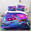 Animation Series 3D Digital Printing Three-Piece Bedding Kit Bed Sheet Quilt Cover
