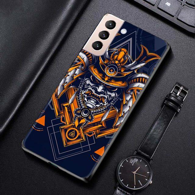 

Чехол для телефона для Samsung Galaxy S21 S20 S10 S9 S8 Plus Ultra 5g S10lite S10e S7edge S20 S21 Fe, мягкий чехол самурай For Samsung S20 FE