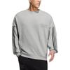 adidas Sweatshirts Unisex Gray Crew Neck Moderate Regular HP1371