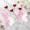 Stylish Butterfly Hairband with Love Heart Design Great For Fashionable Women of Various Occasion Festival Headpiece