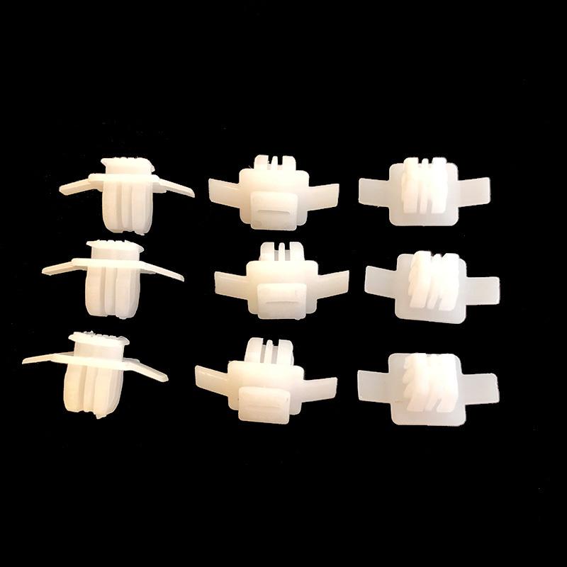 20/40X Car Front Wheel Arch Trim For Honda CRV Civic Nylon Wing Wheel Arch Trim Clips Surround Garnish Clip 91513SMGE11 Exterior