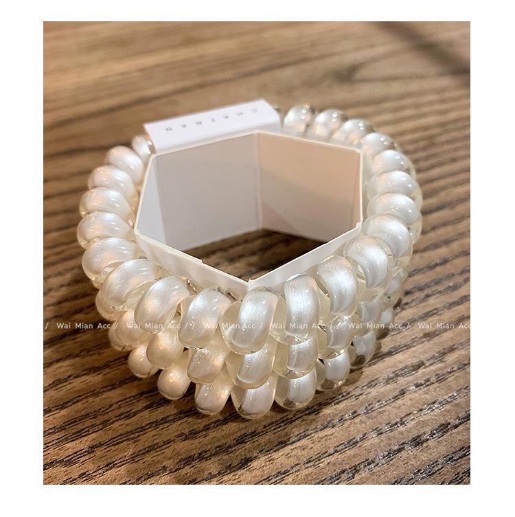 2024 Premium High-Elastic Hair Tie: No-Trace, High-End Ponytail Rubber Band Accessory