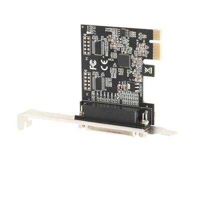 PCIE Expansion Card PCI Express 1X IEEE 1284 DB25 Parallel Port Printer Port Wide Applications Adapter Card