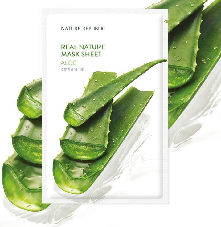 Nature Republic Feuille de masque Real Nature (10 feuilles)