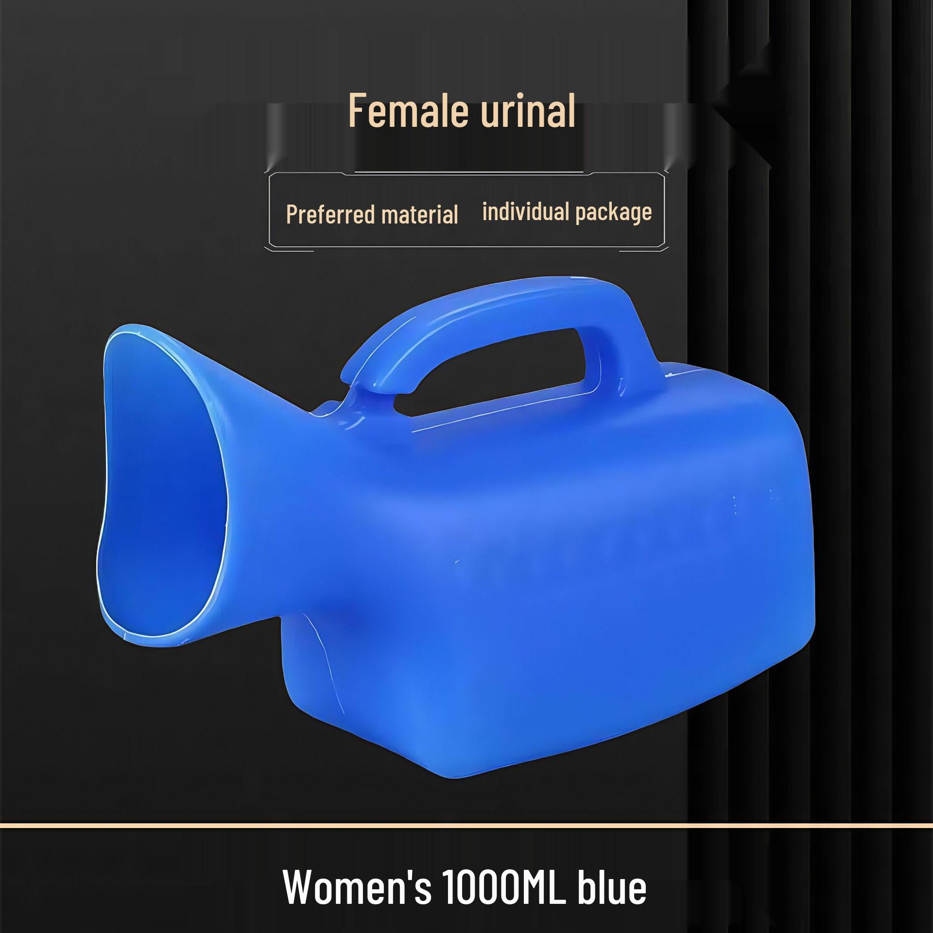 

Унисекс Мочеприемник Ночная ваза с крышкой и трубкой - Непроницаемый для запахов, Утолщенный, Большой емкости для пожилых и детей.