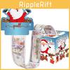 Christmas Santa Money Box With Paper Material For Festive Decor And Celebration