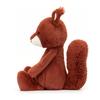 Jellycat Forest Animals Bashful Squirrel Shy Squirrel Creative Red Three-Dimensional Figure Doll Plush Figure Sitting 23cm Height