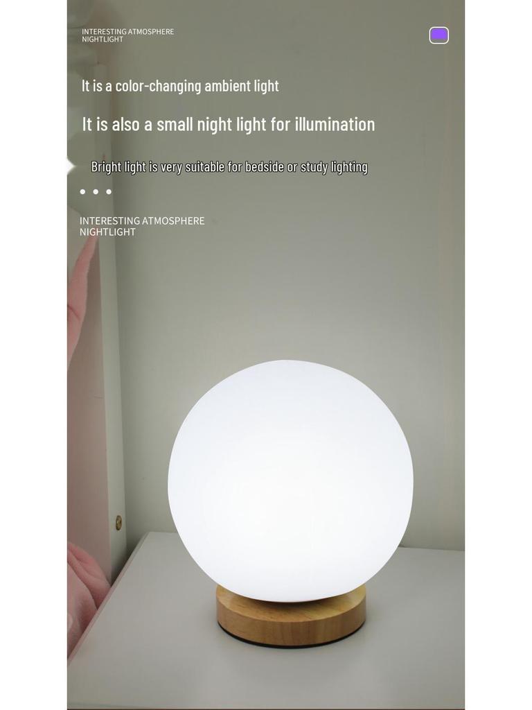 Kablosuz Uzaktan Kumandalı Renk Değiştiren Yatak Odası Ambiyans Işığı