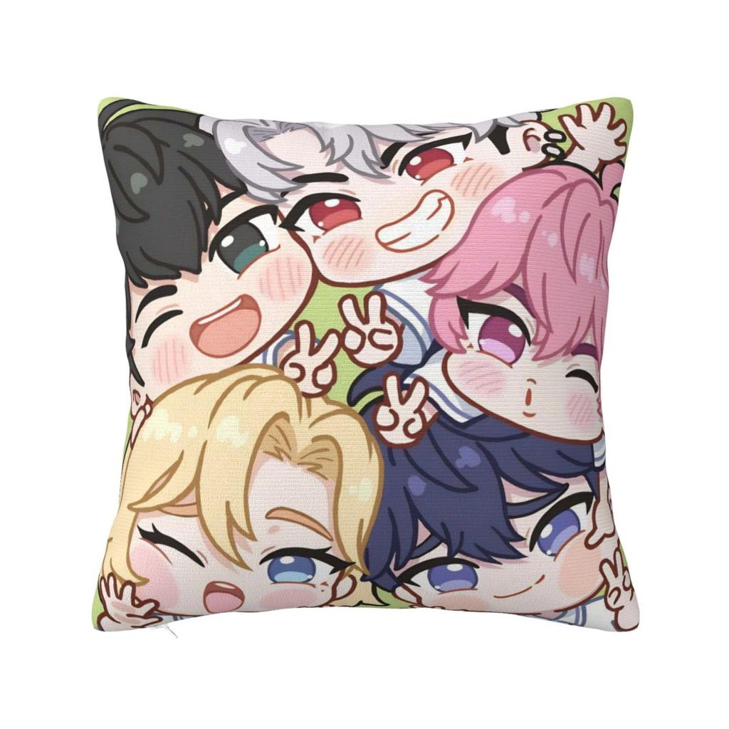 Kpop Style Plave Caligo Pt Pillow Case Cushion Cover Soft Custom Pillow Cover Novelty Pillowcases For Office Car Home Decorative