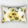 Yellow Geometric Rectangle Pillow Decorative Pillowcase Living Room Cushion Cover Simple Fashion Home Accessories
