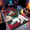 Minnesota Hockey Team Area Rug Suitable for Indoor And Outdoor,Carpets for Kitchens, Homes, Offices, Living Rooms,Home Decor,Christmas Gift