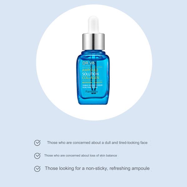 Farmstay Dr.. V8 Fiolă Soluție Colagen 30ml