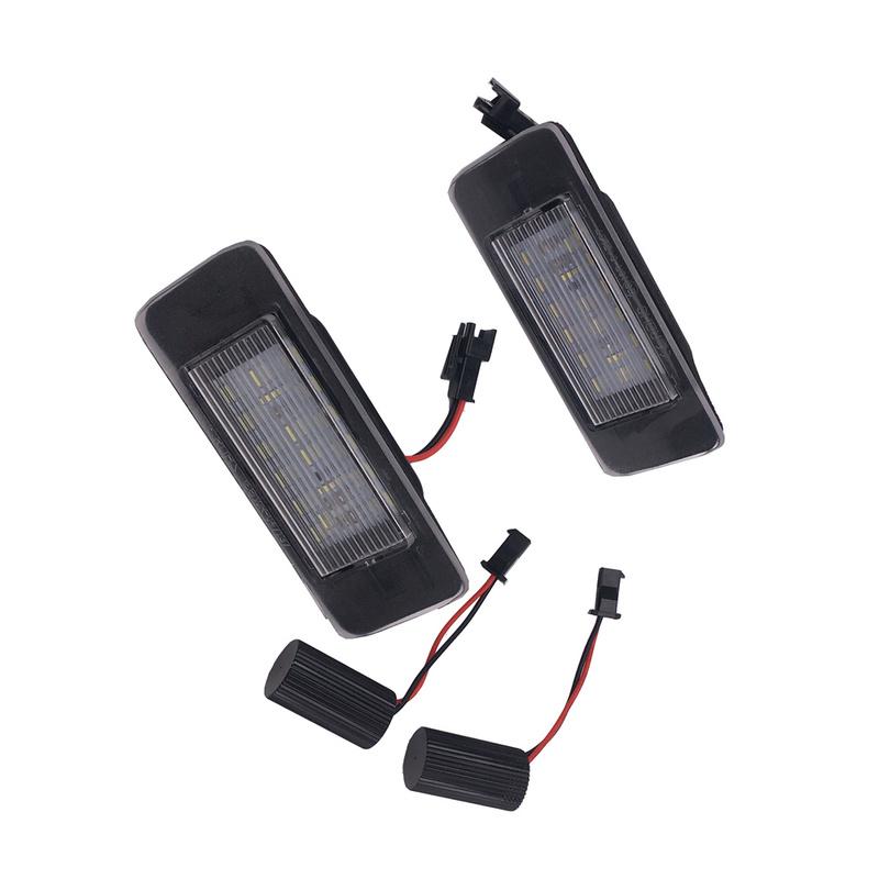 2X Car License Plate Lights Error Free 6000K For Opel Astra J Sports Tourer Estate 2010-2015 Zafira C P12 2011-2016