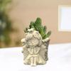 Flower Pot Silicone Mold 3D Angel Girl Succulent Planter Concrete Mold DIY Craft Resin Epoxy Mold DIY Pen Holder Decor