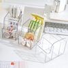 Transparent Pen Holder INS Style Pen Storage Box Durable Pencil Container