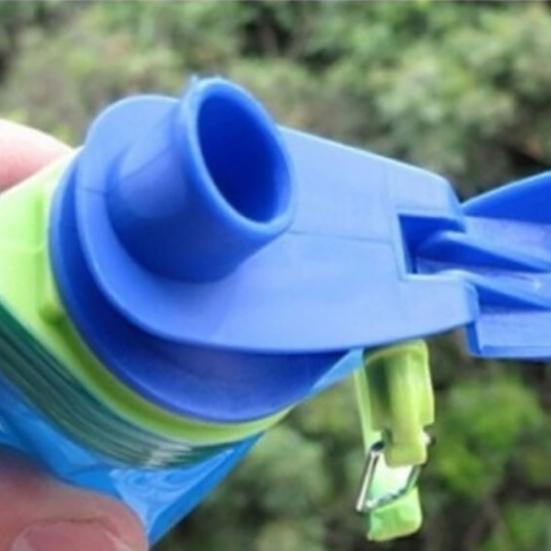 700ml Reusable Foldable Flexible Water Bottle Pouch Bag Camping Hiking Tool