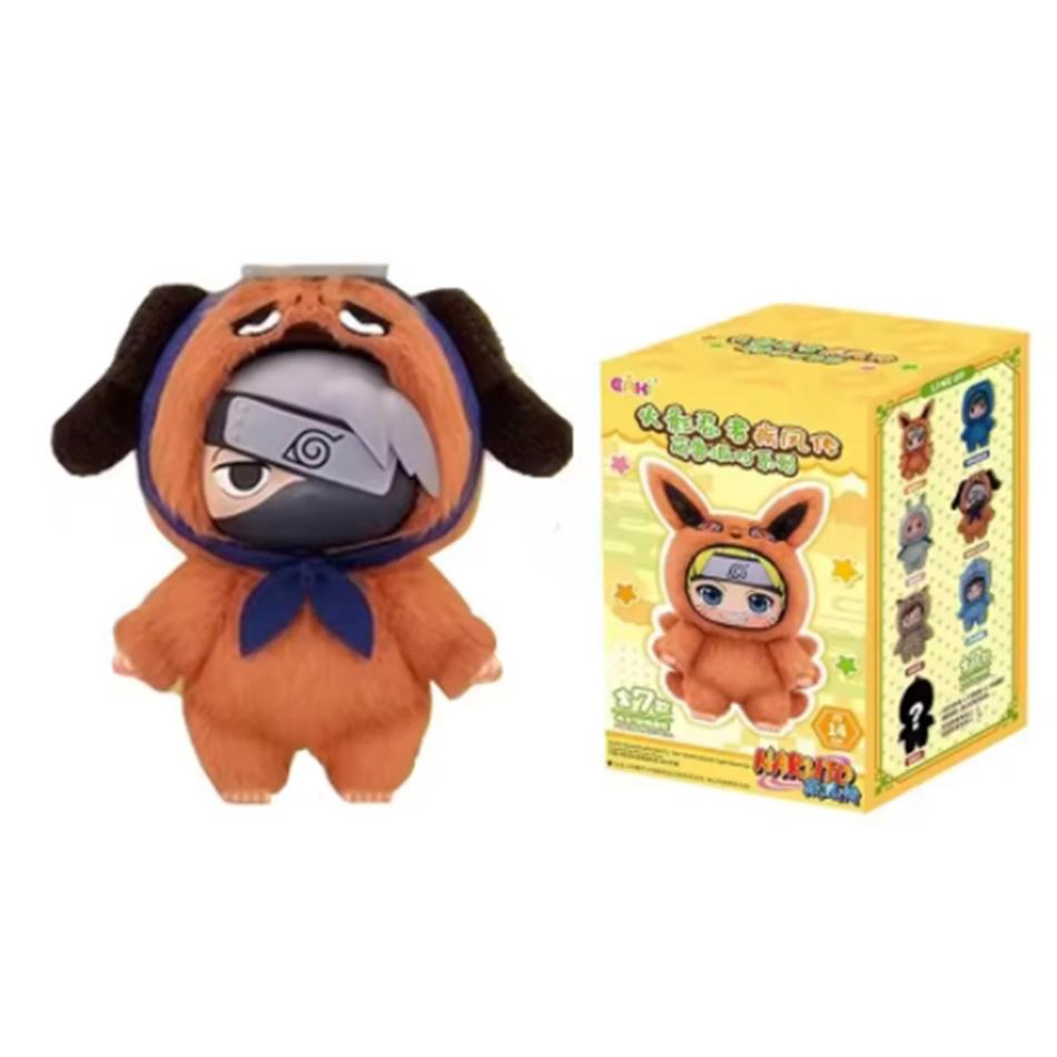 In Stock Original EAKI Naruto Blind Box Naruto Shippuden Party Series Naruto KeyChain Doll Toy Collection Gift