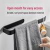 European-Style Bathroom Towel Rack & Storage Shelf - Multi-functional and Simple Design