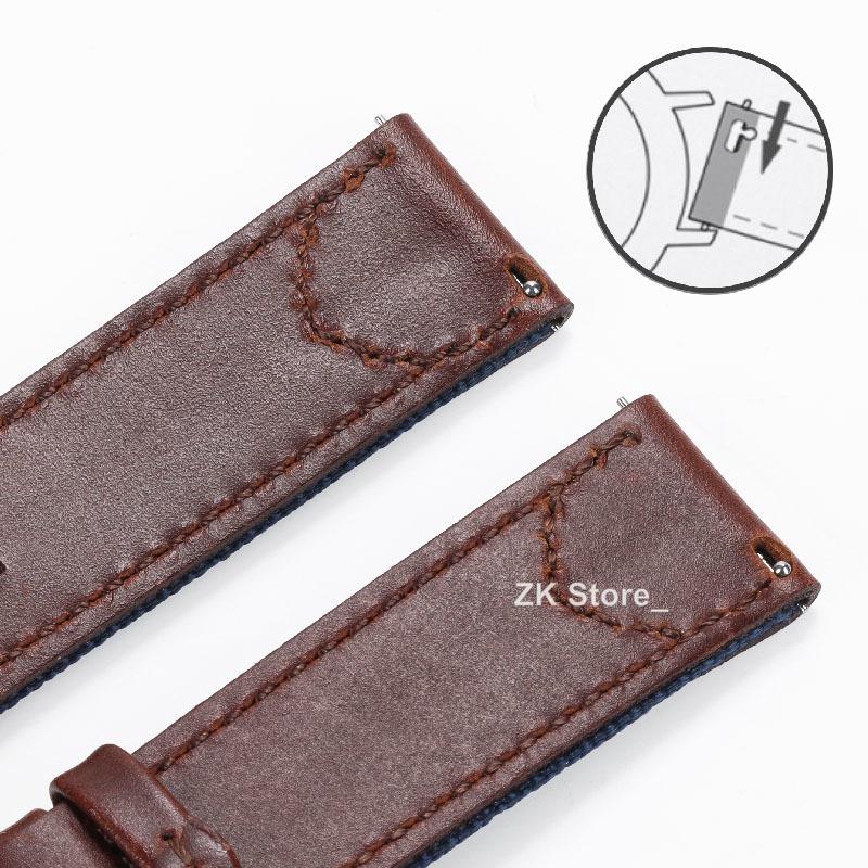Vintage Nylon Watch Band 20mm 22mm for Seiko Watch Strap for Smart Watch Bracelet Belt Men Women Universal Replacement Bands