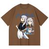 230 Gsm 100% Cotton Black Clover V3 Noelle Print Unisex Heavy Cotton T Shirt