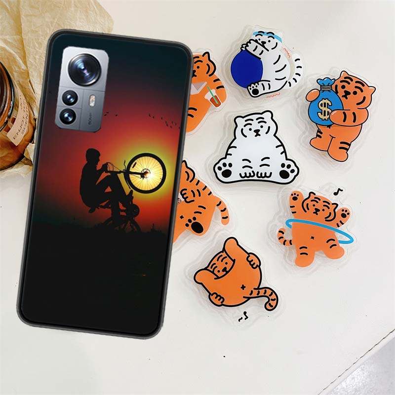Beautiful Sunset and My Bicycle Phone Case For Xiaomi Poco X7 X6 M8 M7 M6 M4 M3 X4 Pro F7 Ultra M5S Mi 14 14T 15 15T 12T 10T Pro