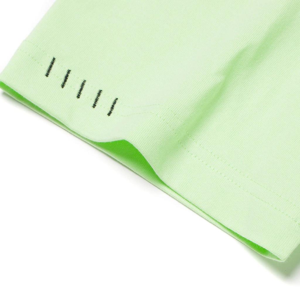 Li Ning T Shirt Men's Fluorescent Ice Green AHSS389-1