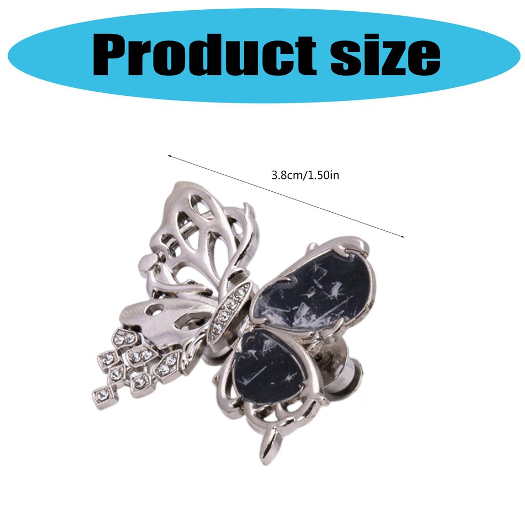 Waist Adjusters with Butterfly Design Waist Adjusting Tool Nonsewing Waist Fasteners For Women Loose Pants Jeans 3PCS
