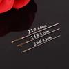 100Pcs Durable Multi-size Sewing Needle 22/24/26# Tail Embroidery Fabric Cross Stitch Needle DIY Sewing Needle Craft Tool