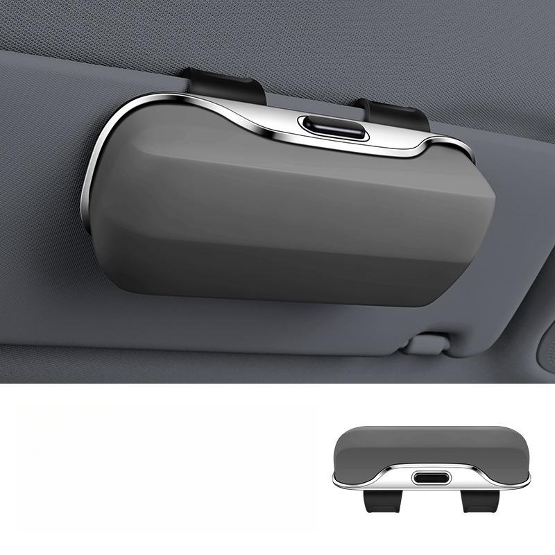 For Car visor eyeglasses case car interior main driver eyeglasses clip sunglasses organizer eyeglasses holder