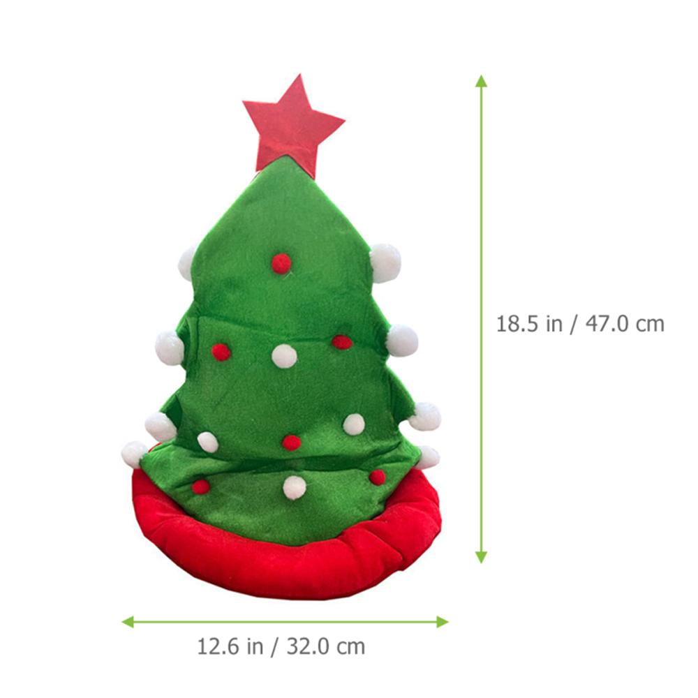Xmas Tree Hat Party Winter Decor