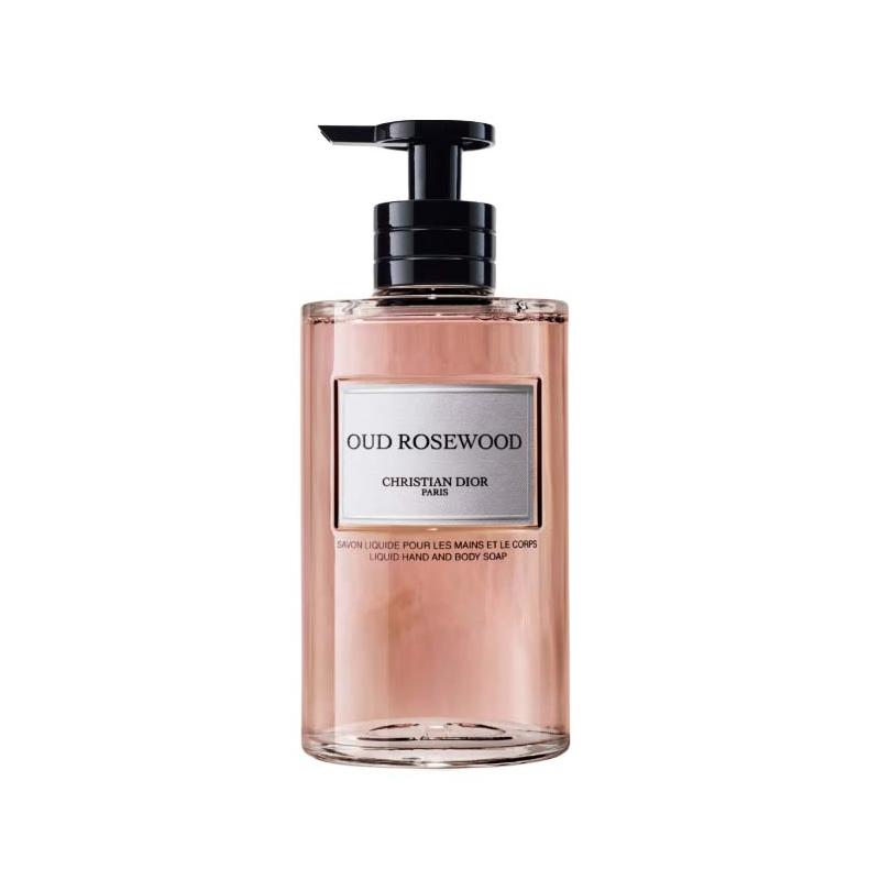 DIOR Vieira Hand Sanitizer Shower Gel Clean Unscented Agarwood rosewood 300ml розового золота