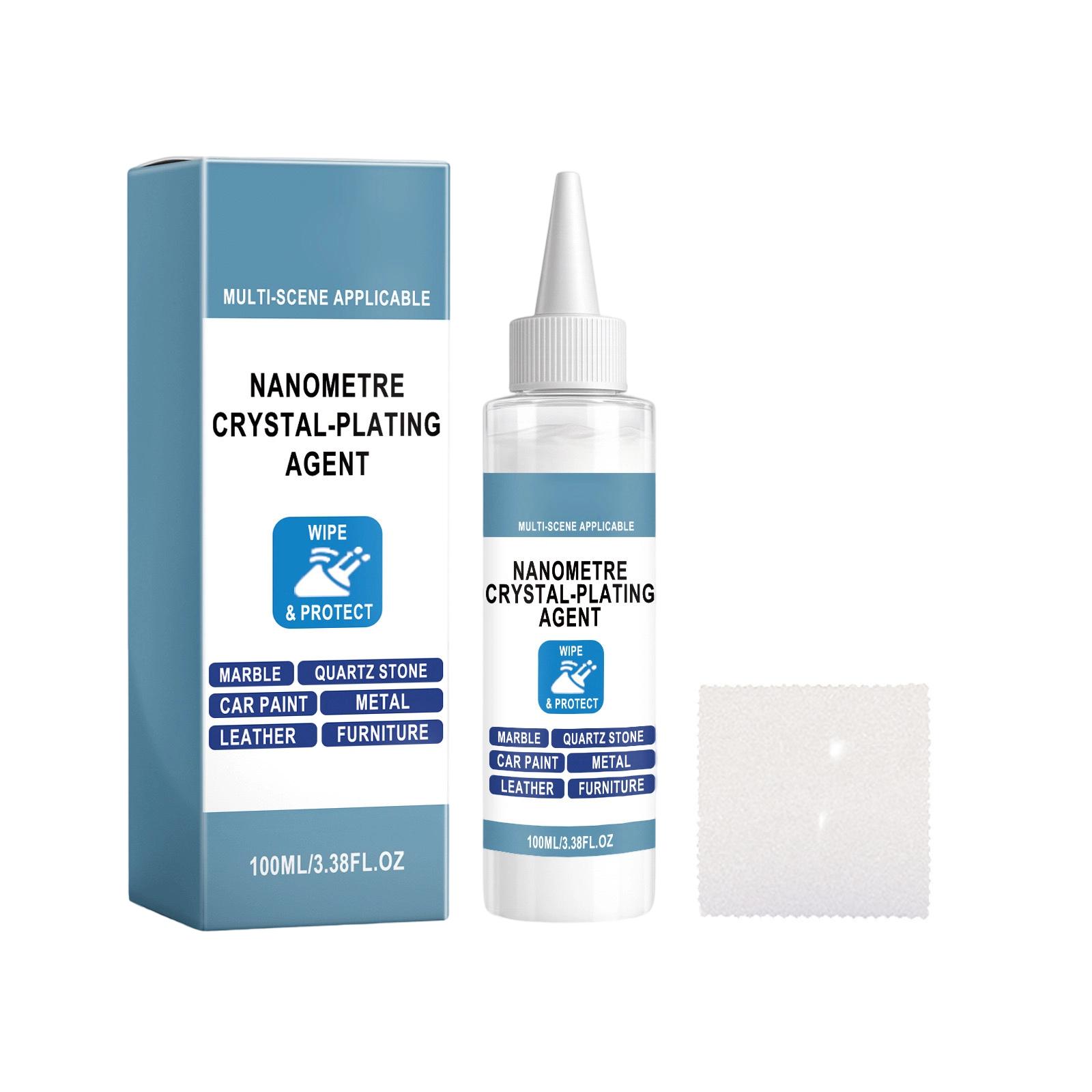 

Нанокристаллический гальванический агент для ежедневной очистки, полировки и ухода, улучшающий его блеск, 100 мл One Size