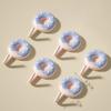 Creative Self-Adhesive Wall Decorative Hook Multifunctional Donut Hook No Drilling Keychain Bathroom