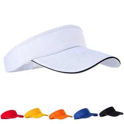 Einstellbare Unisex Männer Frauen Plain Sonnenblende Sport Golf Tennis Atmungsaktive Kappe Hut