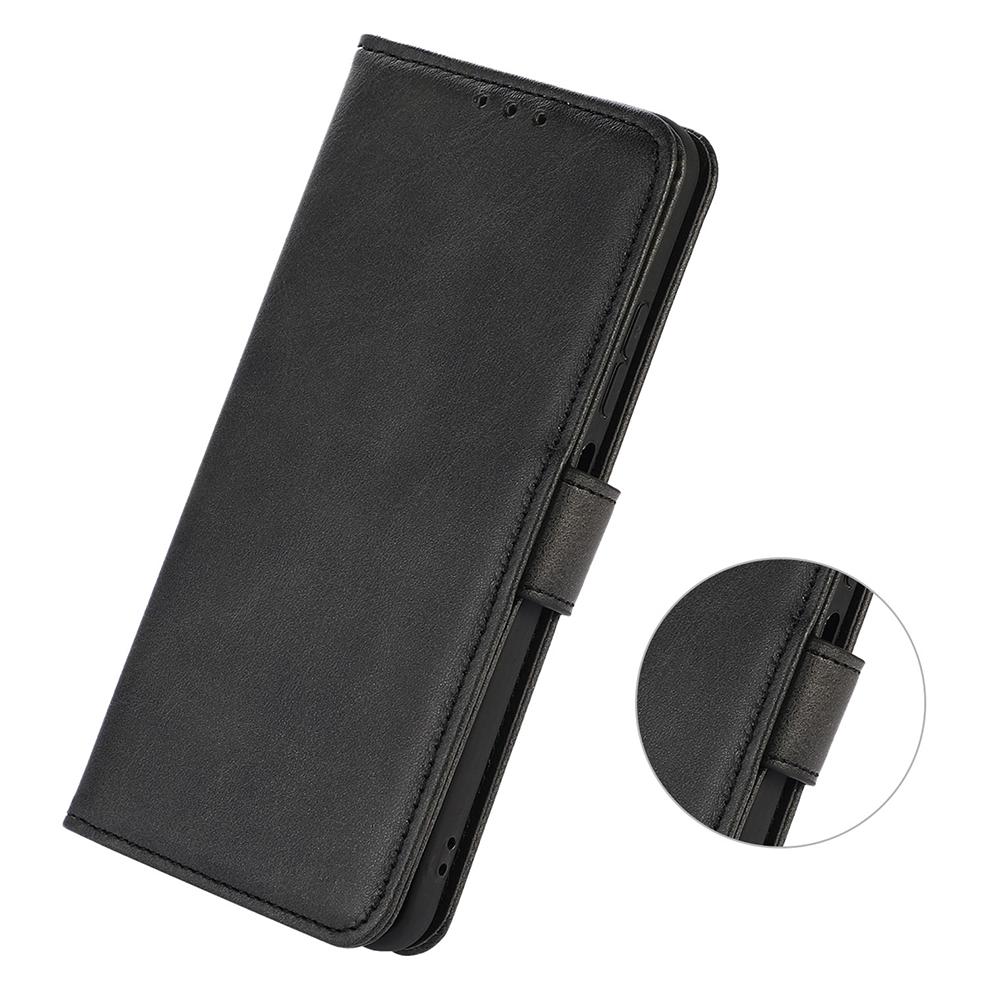 For Sony Xperia 10 VI Case Leather Cowhide Texture Phone Wallet Cover with Magnetic Clasp