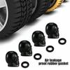 Riding Decoration Skull Style Electric Scooter Valve Stem Cap Protective Cover Tyre Accessories Dust-proof Cover