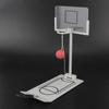 Miniature Office Desktop Ornament Decoration Basketball Hoop Toy Board Game for Basketball Lovers