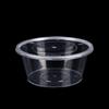 Saikeyou Disposable Round Plastic Food Containers with Lids, 750ml (300 Pack)