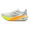Li Ning Feidian 5 Challenger Tecnologia Ultra Sapatos de Corrida Amortecimento Treino de Velocidade Profissional Sapatos de Corrida Femininos Padrão-Branco ARMV002-26