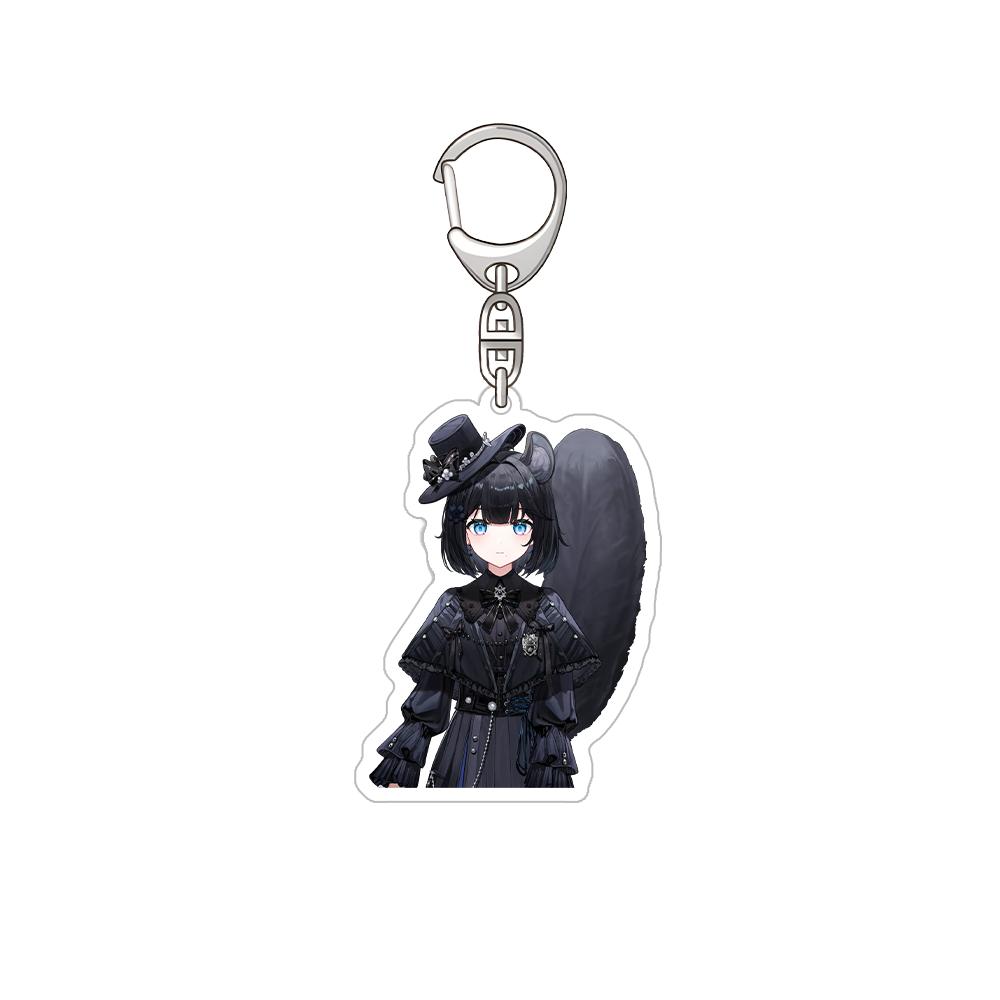 Nijisanji Aza Michiya Kouichi Inochi Urushiha Hunger Mikoto Miki Kioi Kima Tabbiito HD Acrylic Keychain Bag pendant anime goods