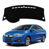 Car Dashboard Cover Pad For 2008-2014 Honda City Sunshade Protector Anti-UV Dash Mats Non-slip Pads Interior Accessories