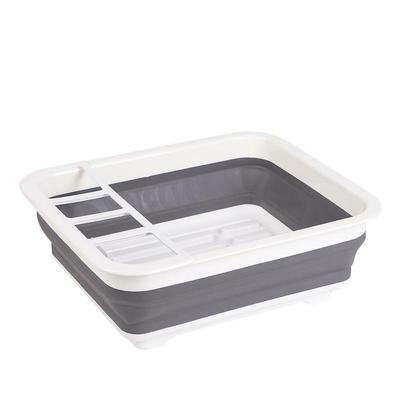 Nuovo scolapiatti pieghevole portaoggetti da cucina scolapiatti ciotola piatto da tavola stendino portatile scaffale per la casa organizzatore di stoviglie